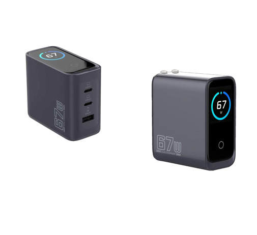 67W Charger with TFT Display