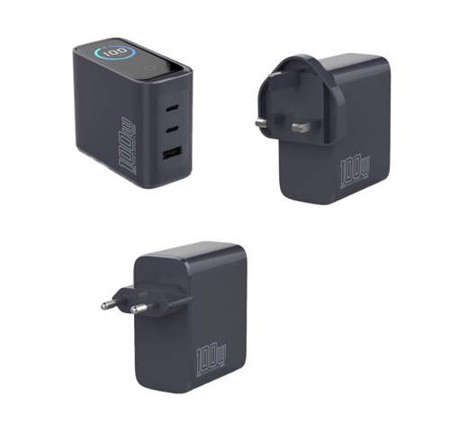 100W Charger with TFT Display